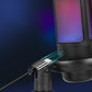 USB Gaming Microphone With RGB Indicator And Tripod Stand Condenser Microphone