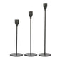 3Pcs Taper Candle Holder Table Decorative Candlestick Holder for Wedding Dinning