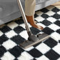 Soft Plush Shaggy Rug Checkered Thickened Non Slip Carpet for Living Room Bedroom