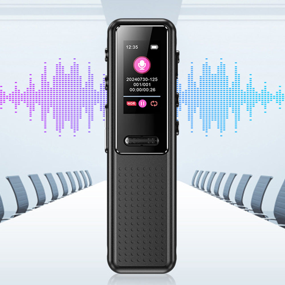 Digital Voice Recorder With Noise Reduction Technology For Meetings Lectures