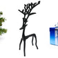 Christmas Reindeer Figurines Centerpieces Reindeer Decor for Coffee Table Fireplace