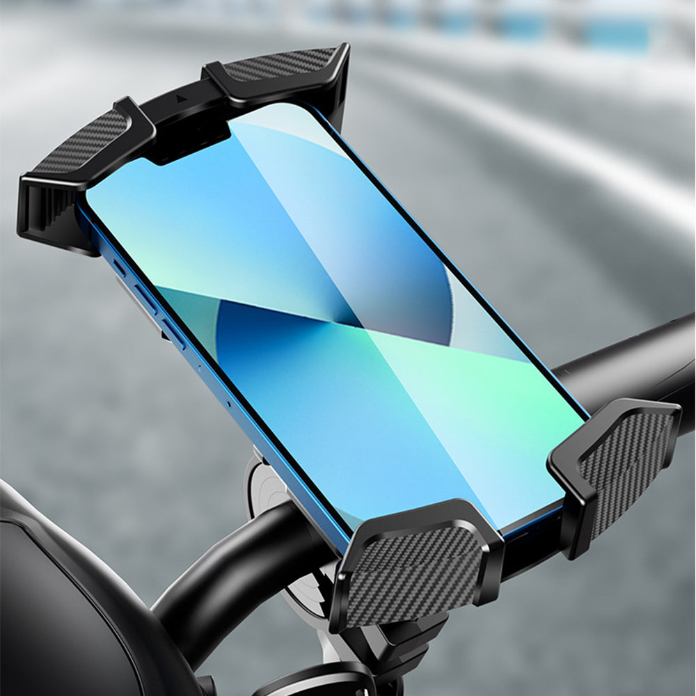 Mobile Phone Mount Holder with Crab Clamp for Motorcycle Bicycle