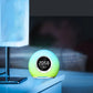 LED Colorful Wake Up Light Alarm Clock with Bluetooth Speaker