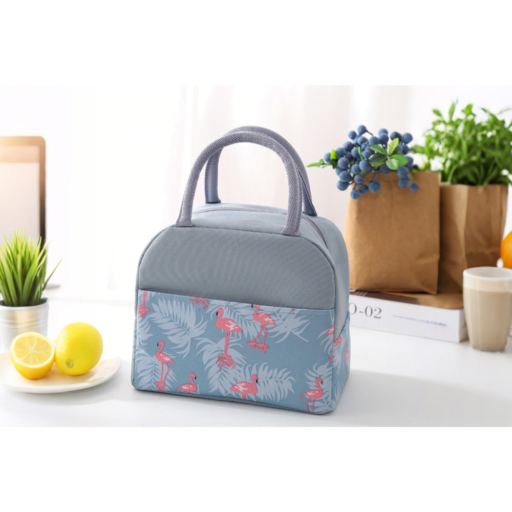 High-Capacity Oxford Cloth Lunch Bag Tote Bag