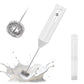 3-Speed Electric Milk Frother with 304 Stainless Steel Whisk