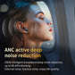 Bluetooth 5.4 Wireless Earbuds with ANC ENC Noise Cancelling and Touch Control