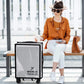 Transparent Water Resistance Luggage Cover Set with Strap for Travel Suitcase Protection