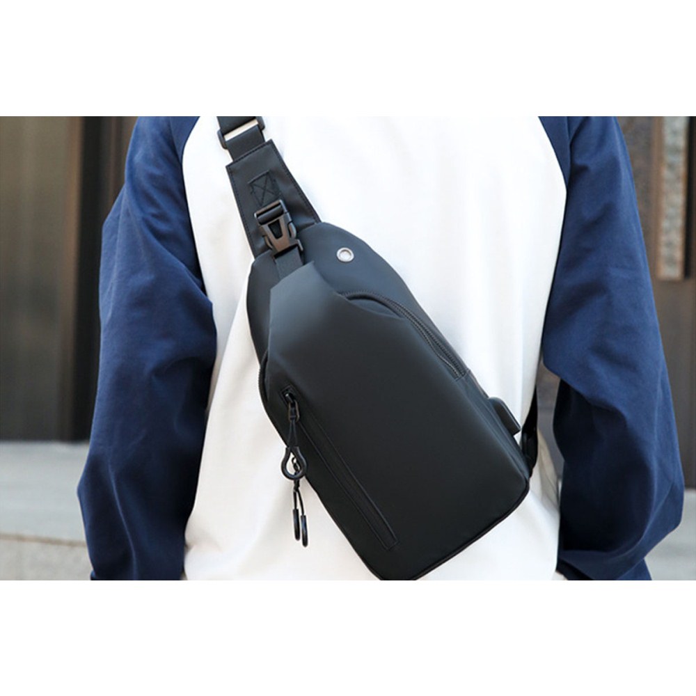 Water-Resistant Sling Bag Anti-Theft Chest Pack
