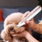 Dog Paw Trimmer Low Noise with LED Light Pet Paw Grooming Clippers