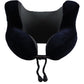 Travel U-Shape Memory Foam Neck Pillow with Noise Reduction Earmuffs Blackout Hat