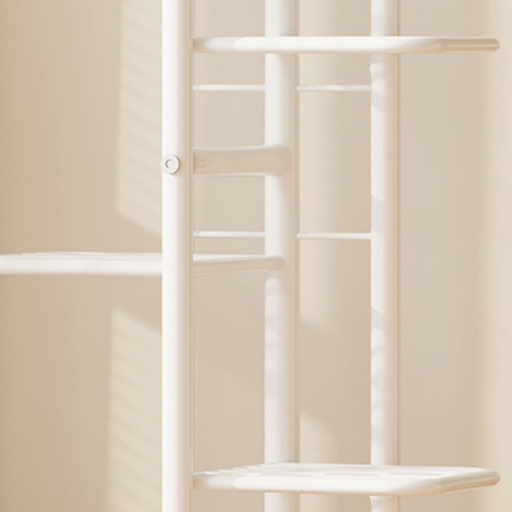 Five Tier Metal Plant Stand Indoor Balcony Shelf