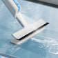 Double-sided Movable 2-in-1 Squeegee Mop with 5 Mop Cloth for Window Floor Cleaning