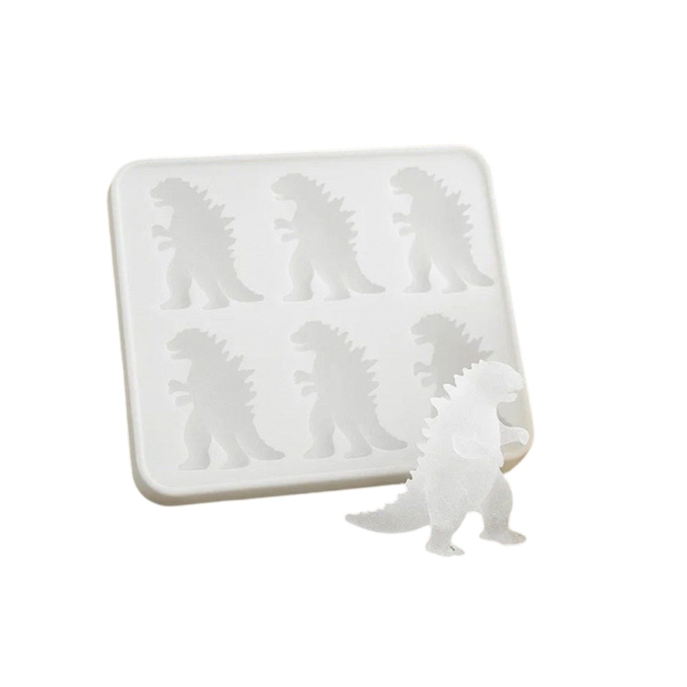 6 Cavity Silicone Monster Ice Mold Tray Flexible Ice Maker