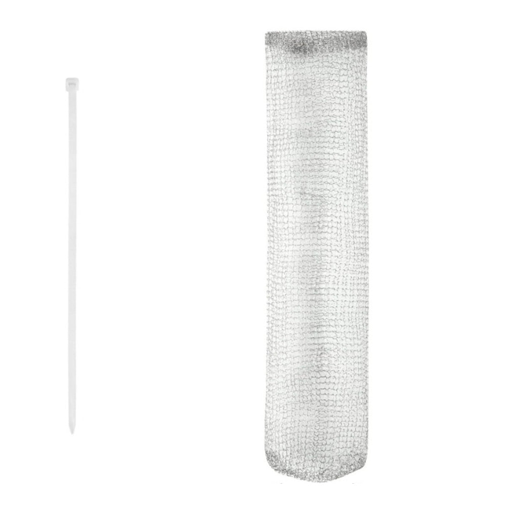 24Pcs Stainless Steel Washing Machine Drain Filter - Universal Drain Filter with Cable Ties