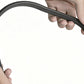 Neck Hanging 5X Magnifying Glass with 3 Color Dimmable LED Light Rechargeable Hands-Free Wearable Reading Magnifier