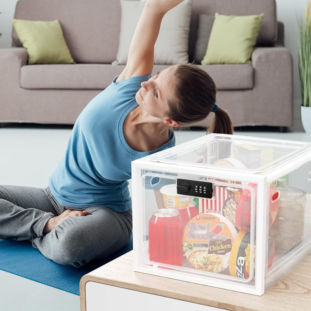 Lockable Storage Box for Food Medicines