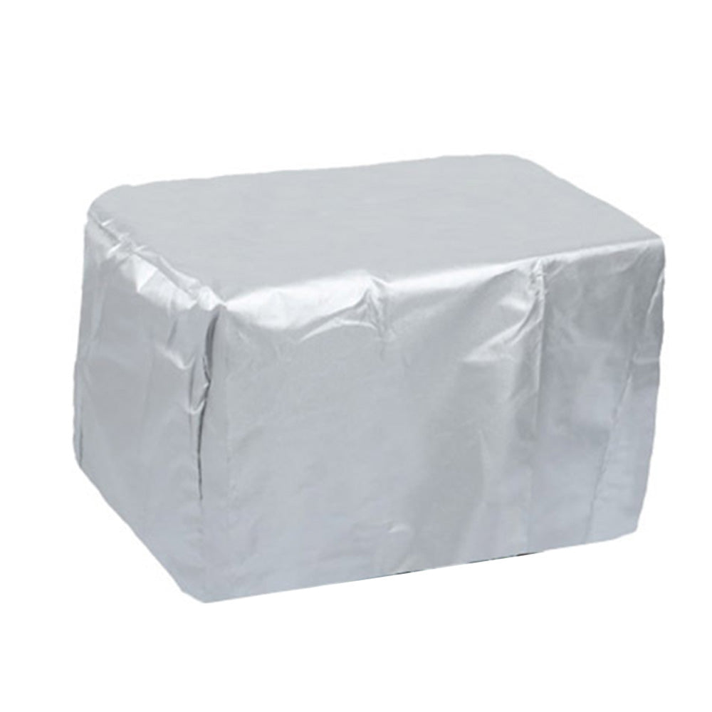 Outboard Motor Cover Engine Dust Cover Waterproof UV Resistant for Boat-Silver