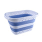 Foldable Collapsible Laundry Basket with Handle for Space Saving Storage