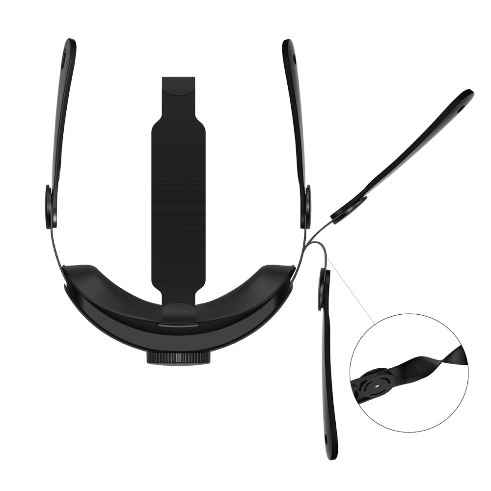 Adjustable VR Head Strap Replacement Accessories Compatible with Meta Quest 3