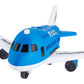 Kids Transformable Airplane Transport Playset Transformable Storage Plane Toy
