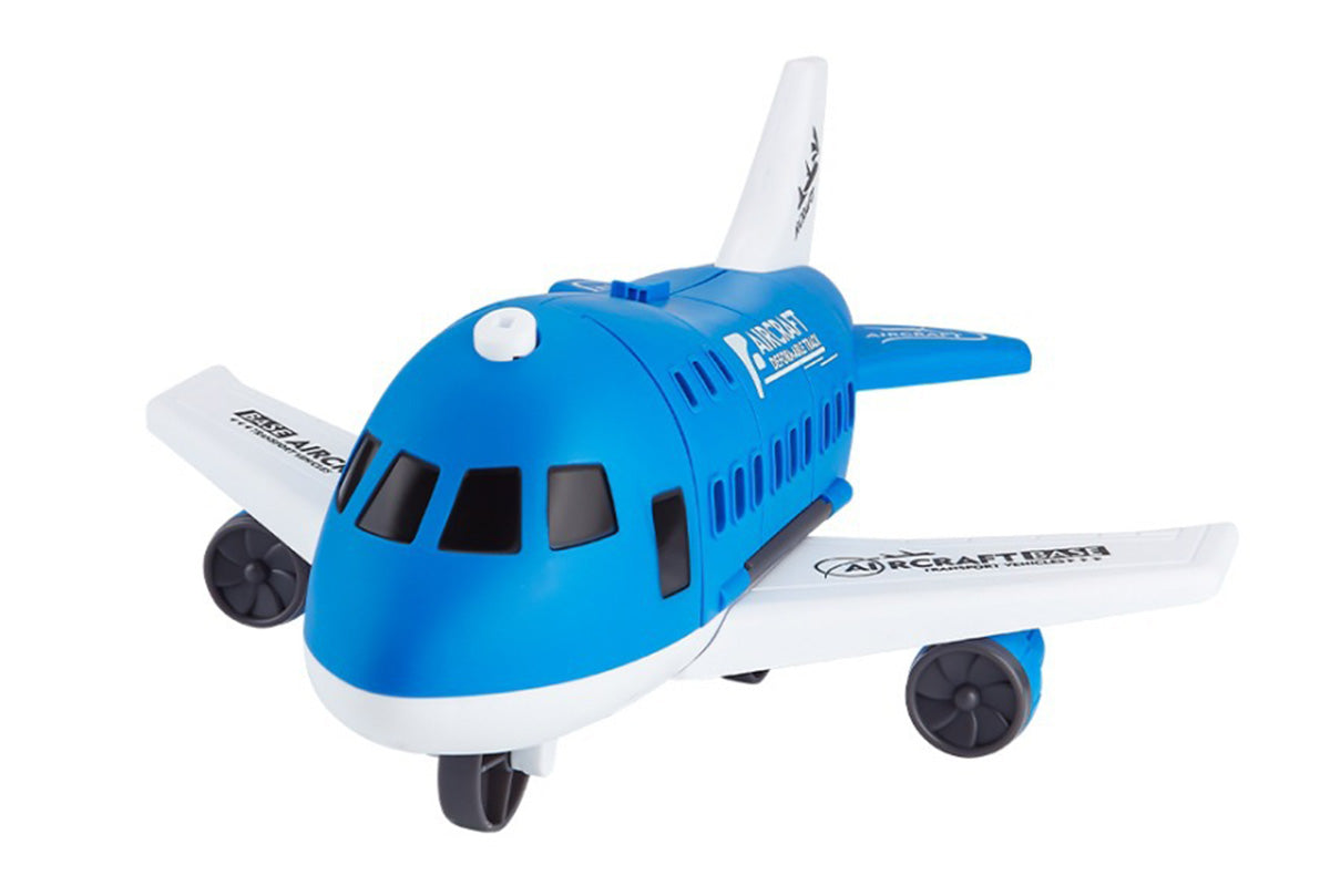 Kids Transformable Airplane Transport Playset Transformable Storage Plane Toy