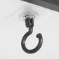 10 Pcs No Drill Ceiling Hooks 360 Degree Rotating Self Adhesive Hooks