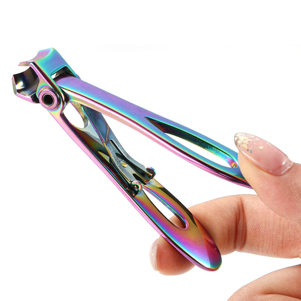 Wide Jaw Nail Clipper Strong Stainless Steel Toenail Cutter for Thick Nails