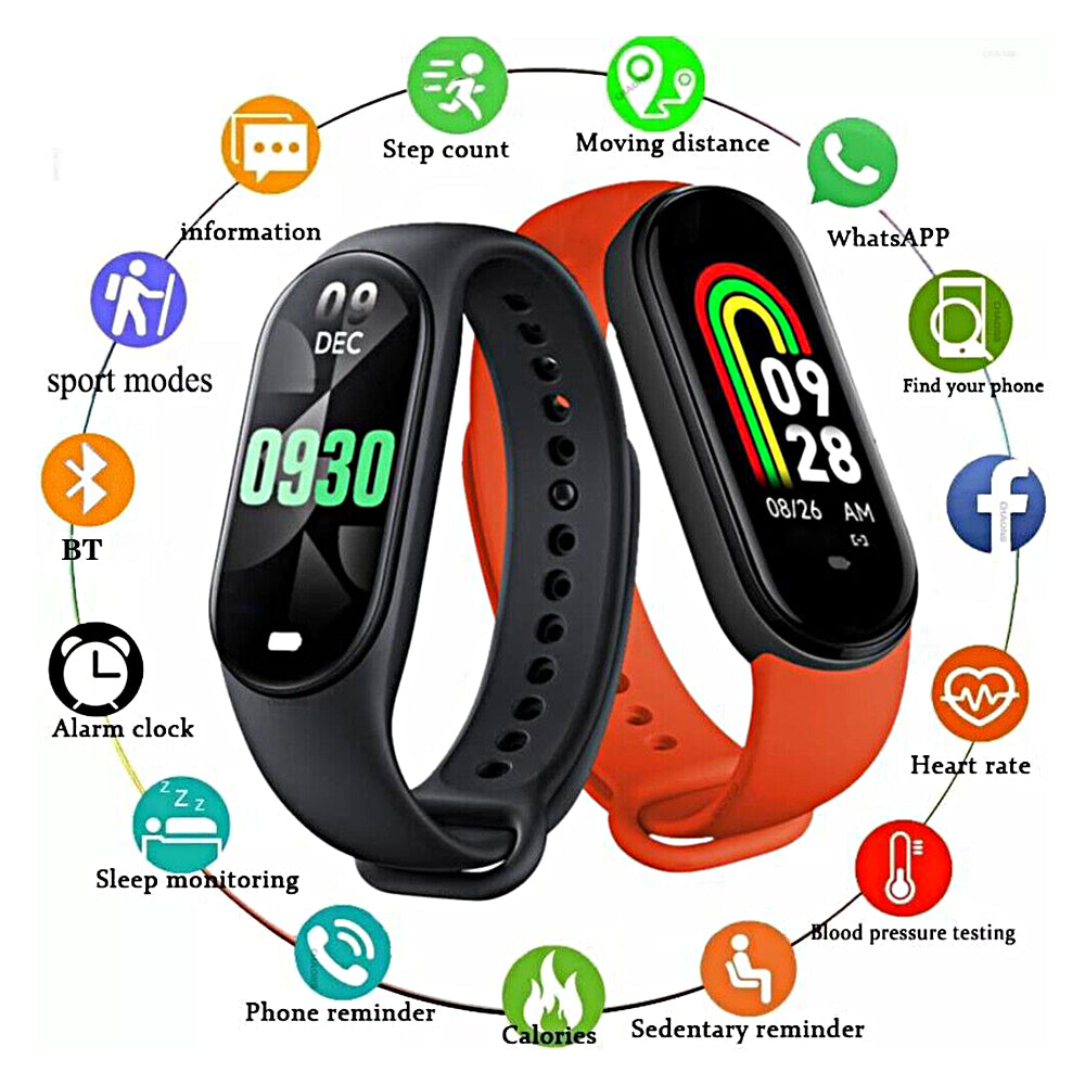 M8 Smart Sports Bracelet Heart Rate Tracker Wristband