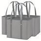 Reusable Shopping Bags 33x26x28cm Foldable Grocery Bags with Long Handles