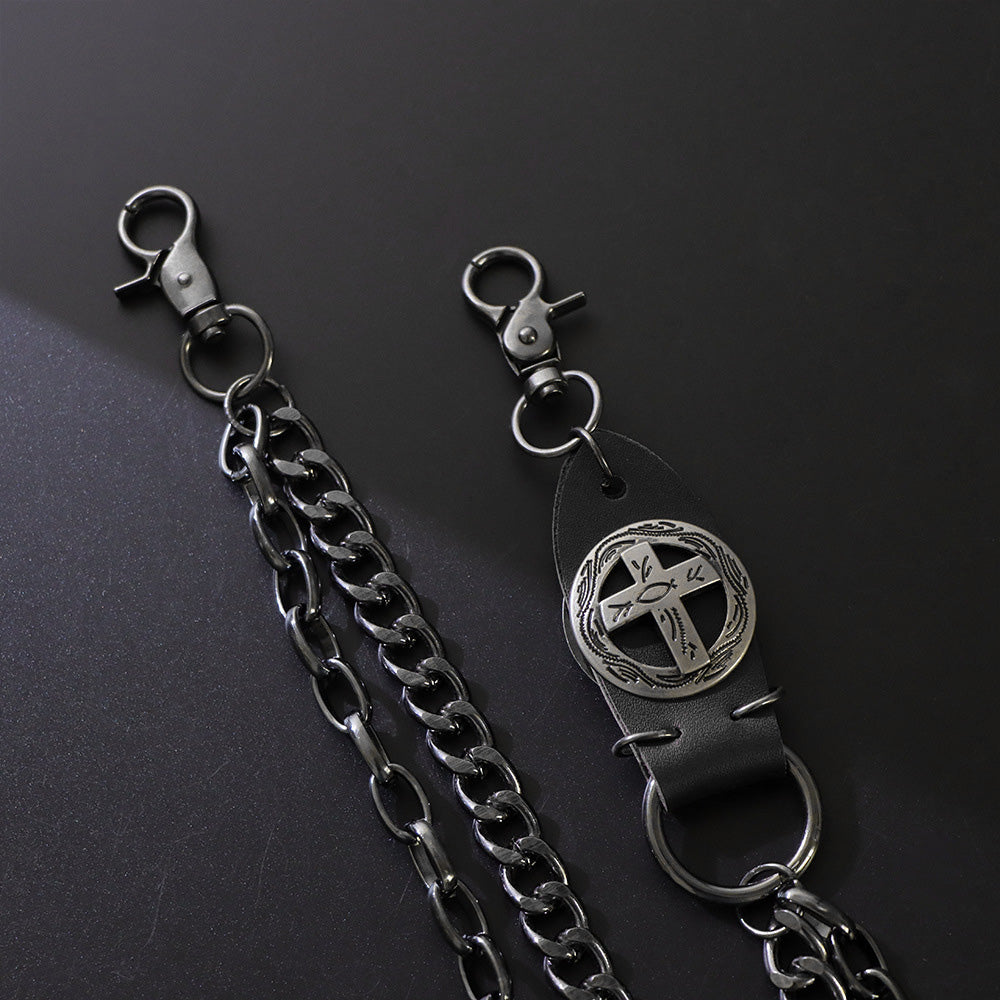 Punk Pant Chain Key Jean Wallet Chain for Men Women