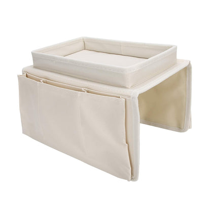 Couch Storage Bag Sofa Armrest Organizer Storage With 4 Pockets