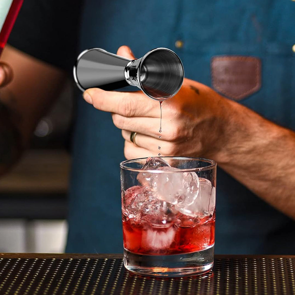 Stainless Steel Double Jigger 30ml 60ml Cocktail Bar Measuring Cup