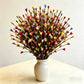 100 PCS Faux Pussy Willow Branches Realistic Artificial Willow Stems for DIY Crafts