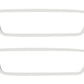 2PCS Car Rear View Mirror Protector Frame Silicone Auto Rearview Edge Protection Cover For Model 3 Model Y