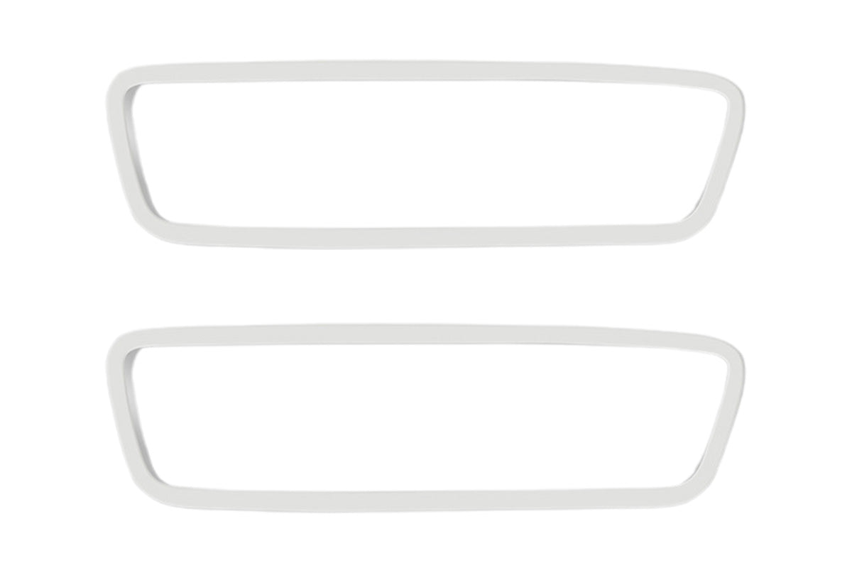 2PCS Car Rear View Mirror Protector Frame Silicone Auto Rearview Edge Protection Cover For Model 3 Model Y