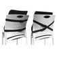 Ergonomic Lumbar Back Support Cushion Memory Foam Backrest with Adjustable Strap