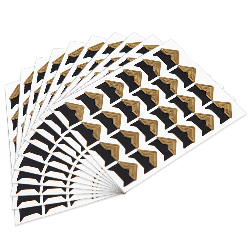240 PCS Self Adhesive Photo Corners Photo Mounting Stickers for Album Scrapbook DIY Crafts