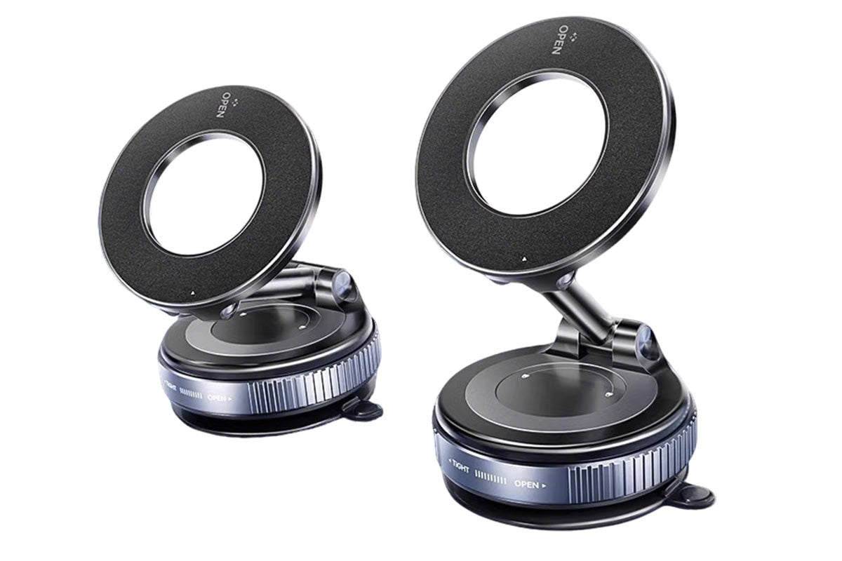 2 X Vacuum Suction Car Magnetic Phone Holder Stable Phone Holder