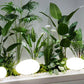 Solar Garden Lights Outdoor Glow Pebble Stone Shape Lamp Landscape Night Lights