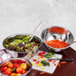 5Pcs Stainless Steel Polished Round Bowl Set