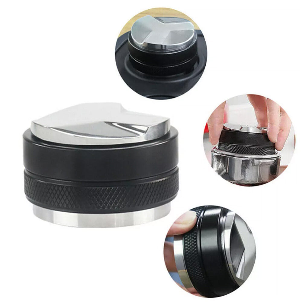 Dual-Head Coffee Distributor Tamper Leveler Tool