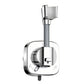 Detachable Suction Cup Shower Head Holder 360 Degree Rotation Adjustment for Bathroom Bathtub Rental Hotel