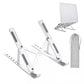 Foldable Portable Aluminum Laptop Tablet Stand with 6 Height Levels
