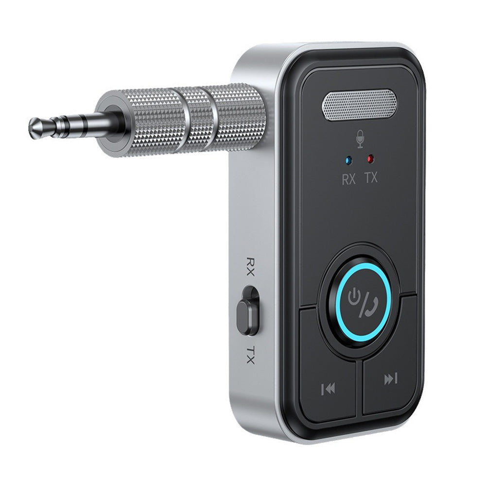 Bluetooth 5.3 AUX Car Adapter Hands-Free Calling