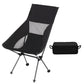Lightweight Folding High Back Camping Chair With Head Support For Outdoor