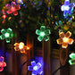 Outdoor Solar String Flower Lights Fairy Lights for Garden and Christmas Decoration