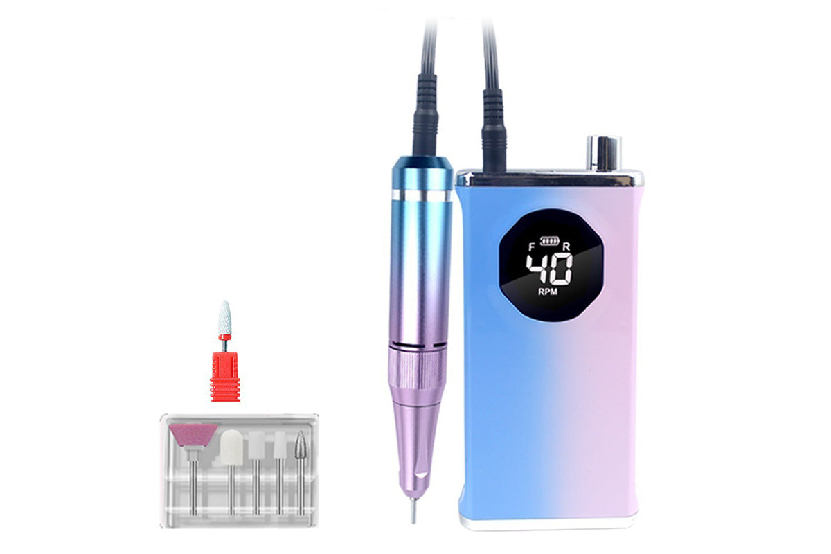 Nail Drill Professional Electric Nail File for Acrylic Gel Nails Polishing Removing