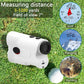 1200Yard Magnetic Golf Rangefinder with Slope Compensation Flag Lock Vibration