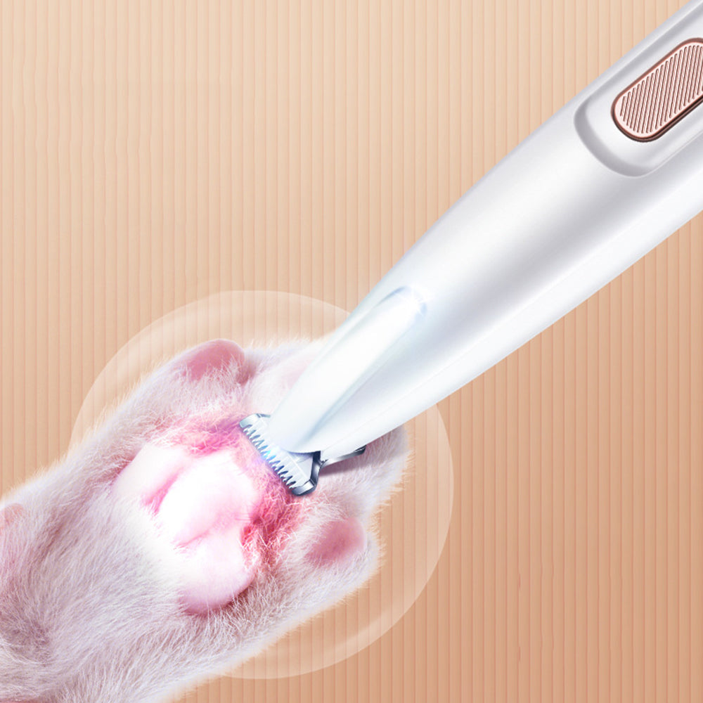 Micro 18mm Widen Pet Claw Hair Trimmer With LED Light