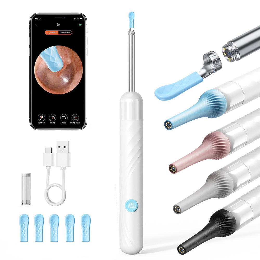 Ear Wax Removal Camera Tool Wireless Visual Ear Cleaner for iOS and Android